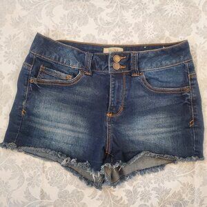 Vintage Mudd Flex Stretch Denim Shorts Size 9 Juniors Cutoffs